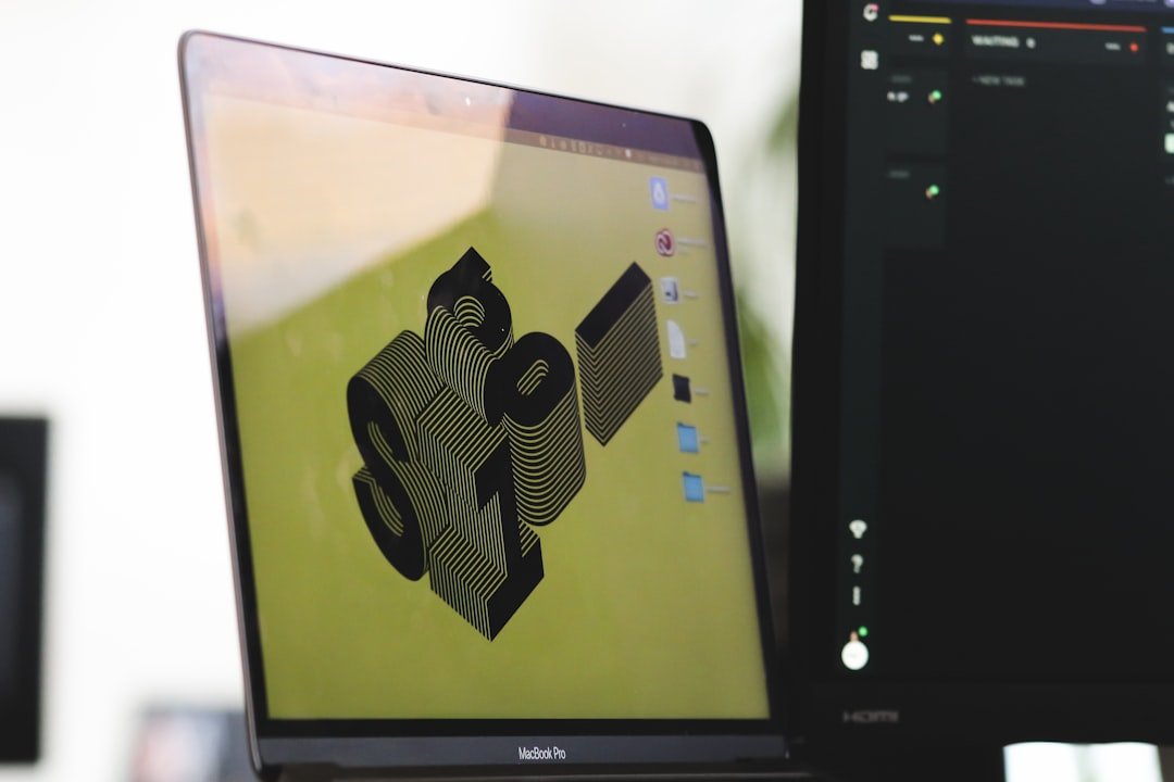 Illustrator Turntable 3D rotation view on design monitor
