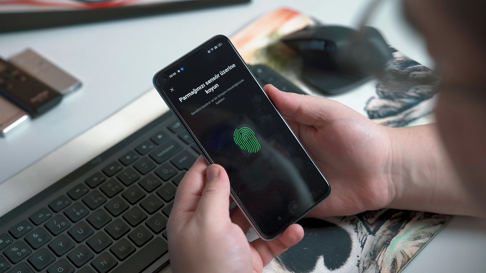 passkeys vs passwords passkeys vs passwords phishing-resistant biometric login on a smartphone