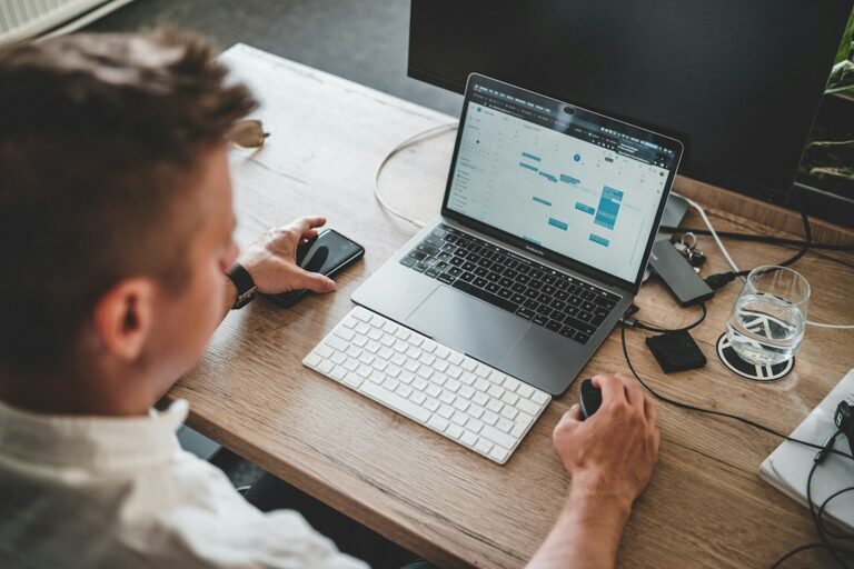 AI workflow skills set up on a laptop for automating repeated tasks