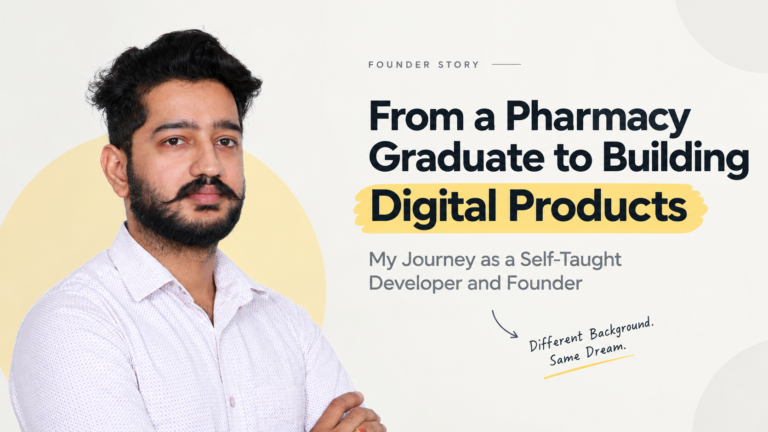 From Pharmacy Graduate to Founder