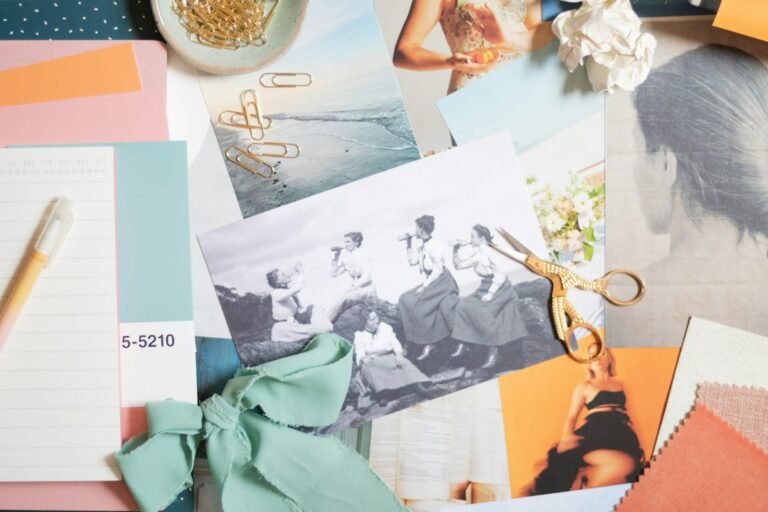 Imperfect by Design pastel color palette moodboard for 2026